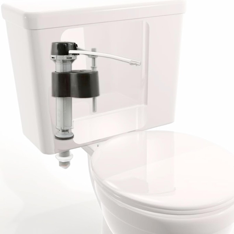 PlumbCraft Echo-friendly Adjustable Flush Toilet Fill Valve Assembly 7030711, Toilet