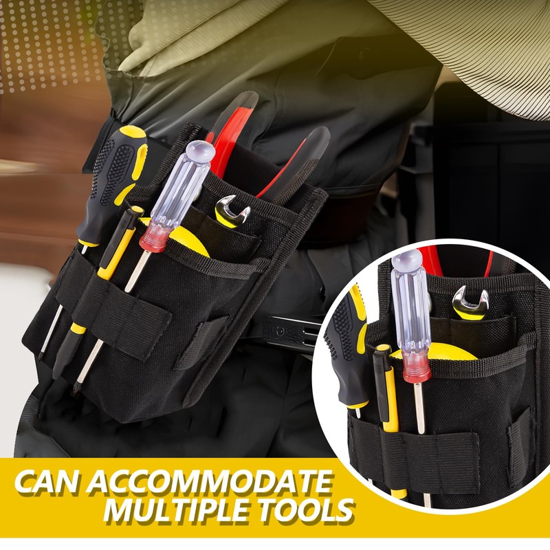 Small Tool Bag with Belt Clip, Electrician Tool Bag, Mini