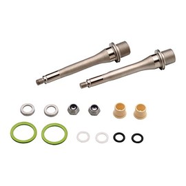 Spank Spike/OOZY Pedal (2015) Axle Rebuild Kit Cycling Equipment, Silver & Black