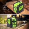 Huepar Professional Cross Laser Level Line with 360° Magnetic Pivoting
