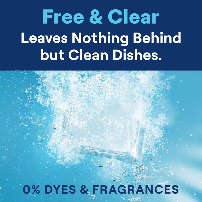 Seventh Generation Dishwasher Detergent Packs Free & Clear for sparkling