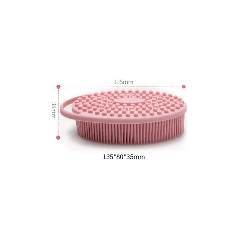 Juego 2 Cepillos Corporales Exfoliantes Silicón