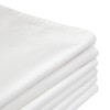 aztex Plain Cotton Tea Towels, 100% Cotton, Pack of 6,