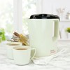 KitchenPerfected 1000w 0.9Ltr Corded Lightweight Travel Kettle with 2 cups