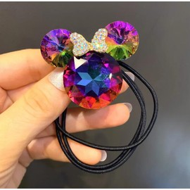 Crystal Mouse Hair Tie Set