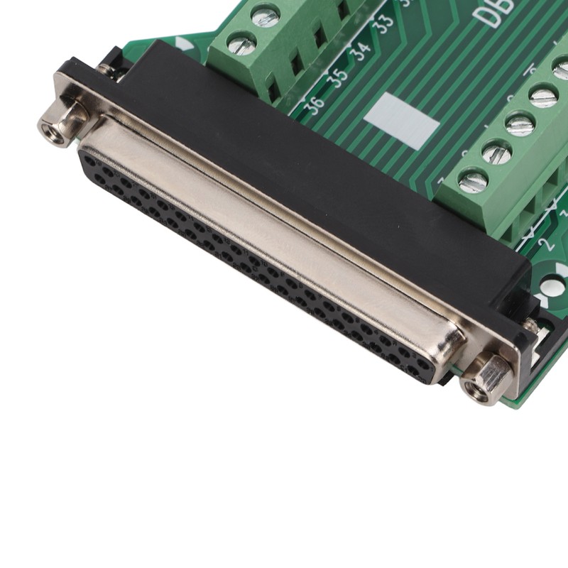 DB37 Breakout Connector Terminal Board Straight PCB Insulated Anti Interference