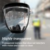 Bojueshaw Anti-Fog Full Face Shield with Adjustable Strap,Reusable HD Clear