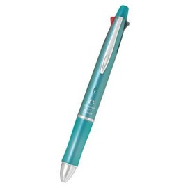 Pilot Dr. Grip 41 4 Color 0.5 mm Ballpoint Multi Pen 0.5 mm Pencil - Series I - Mint Green Body
