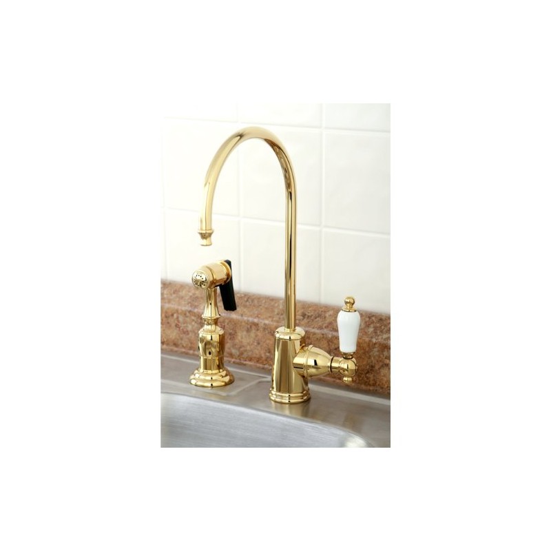 Kingston Brass Gourmetier KS7192PL Victorian Single Handle Water Filtration Faucet,