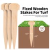 5 Inch Wooden Garden Stakes, Holding Stakes, Sod Staples for