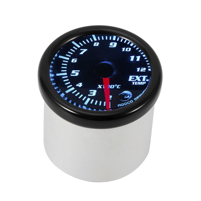 LED Car Exhaust Gas Temp Gauge Ext Temp Meter EGT
