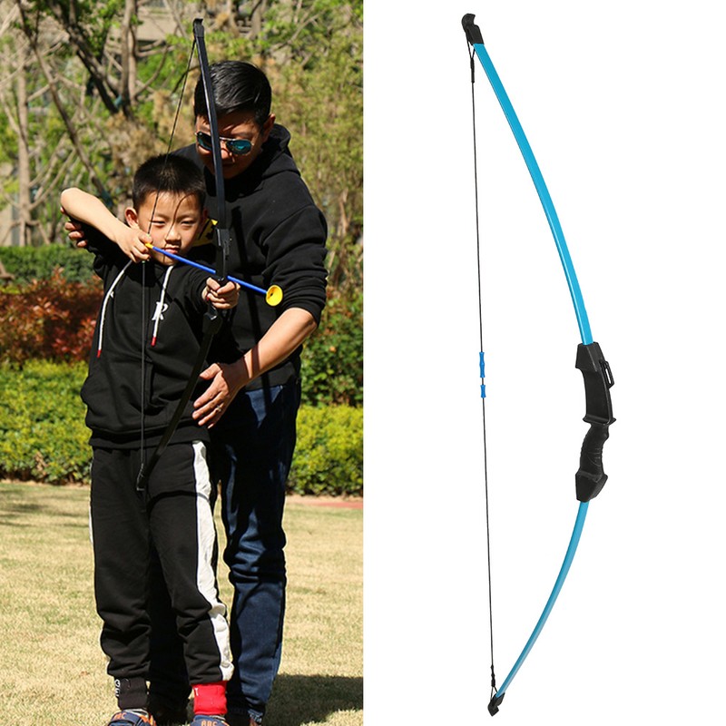 Outdoor Glassfiber Children Kids Teenagers Beginner Bow Archery Training Practice