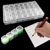 SimautHawk 1 Pack,28 Grids, Painting Bead Storage Containers, Arts Crafts