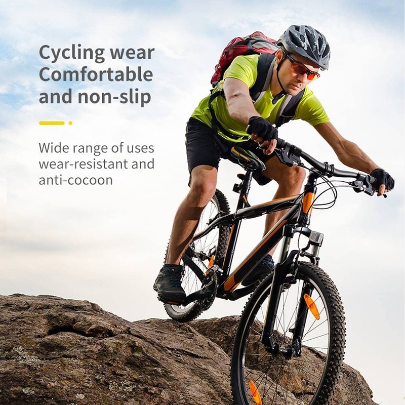 OuniTze (M54) Training Gloves, Fingerless, Fingerless, Men's, Women's, Unisex, Mesh,