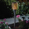 Smart Solar Cool Flame Realistic Flaming Torch Outdoor Stake Light