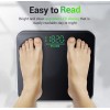 Ovutek Compact Bathroom Scale for Body Weight, MiniDigital 400lbs,Sturdy Tempered