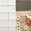 100 Pcs Easy Fix Washers, 35mm Diameter Galvanised Steel Fixing