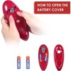 One Touch Battery Operated Electric Can Opener Fits All Size