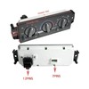 599-266 Front Climate Control Module A/C Heater Air Conditioning Panel