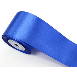 CaPiSo 10 m Premium Satin Ribbon 50 mm Ribbon Gift Ribbon Decorative Ribbon Christmas Wedding (Dark Gold)