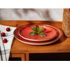 ONEMORE Porcelain Dinner Plates 8.5 inch Dessert Salad Plates Ceramic