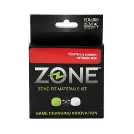 Zone-Fit Materials Kit. Replacement Putty only for ZONE mouthguards. (Youth, Intense Red)