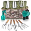 Gardening Tool Set of 8 PCS, Saraily Heavy Duty Gardening