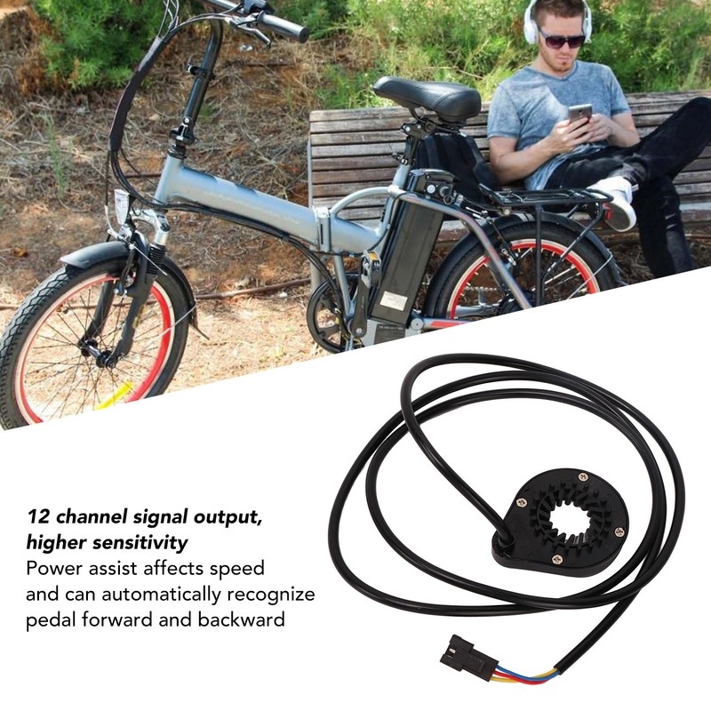 Electric Bike Bicycle Power Pedal Assist Sensor Dual Hall Integrated