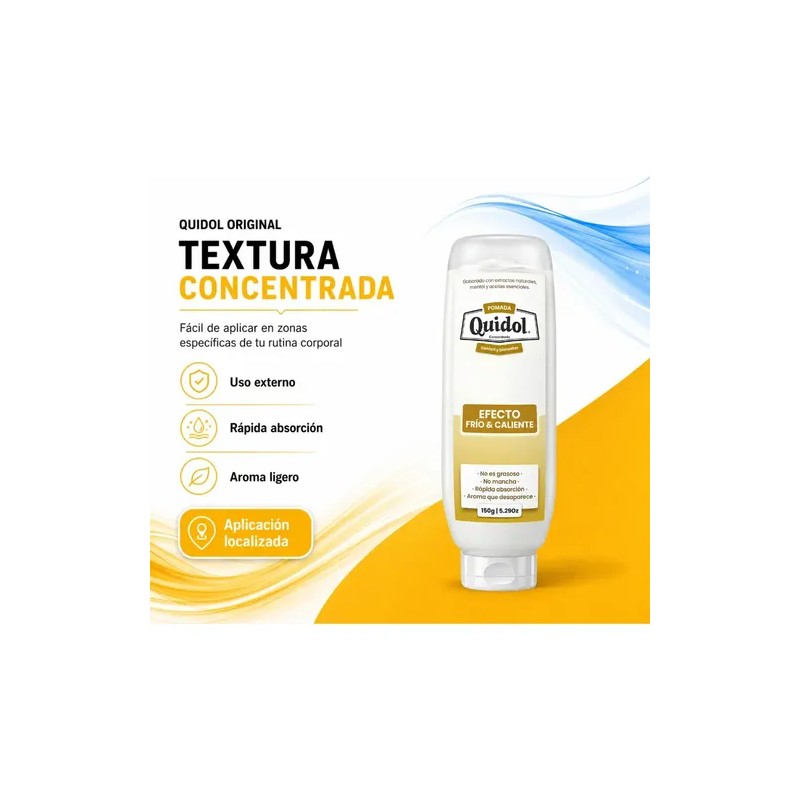 Quidol Concentrado Pomada Corporal Con 150gr Uso Externo