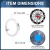 INFINAUTO Wheel Hub Centric Ring OD 67.1mm to ID 59.1mm