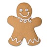 Städter 041332 Gingerbread Man Cookie Cutter with Bar Stainless Steel