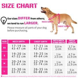 Paworld Service Dog Vest, No-Pull Service Dog Harness with 4 PCS Reflective Patches, Dog Vest Harness with Handle, Pet Harness for Small Medium Large Dogs in Training (Pink, XS)