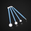 4 Pcs Modeling Ball Tools, 8 Ball Stainless Steel Dotting