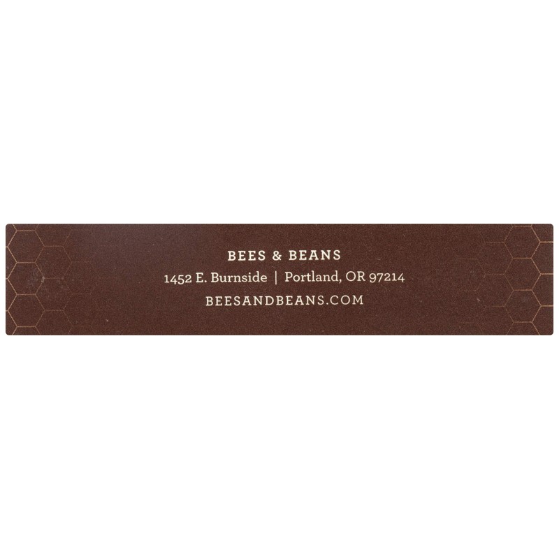 Bees And Beans, Honey Bar Reserve, 1.8 Ounce