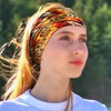 MANSPHIL Boho Silk Bandanas, 100% Mulberry Silk Hair Wrap for