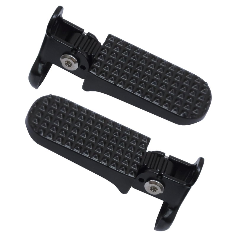 Auto-plaza Aluminium Alloy Non-Slip Bicycle Foot Pegs, Universal Fit, Rear,