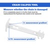 8pcs Bike Chain Tool Kit: Chain Link Removal Tool Includes