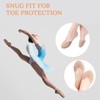Toe Pouches Pads,Ballet Dance Pointe Pads Foot Care Toe Protector