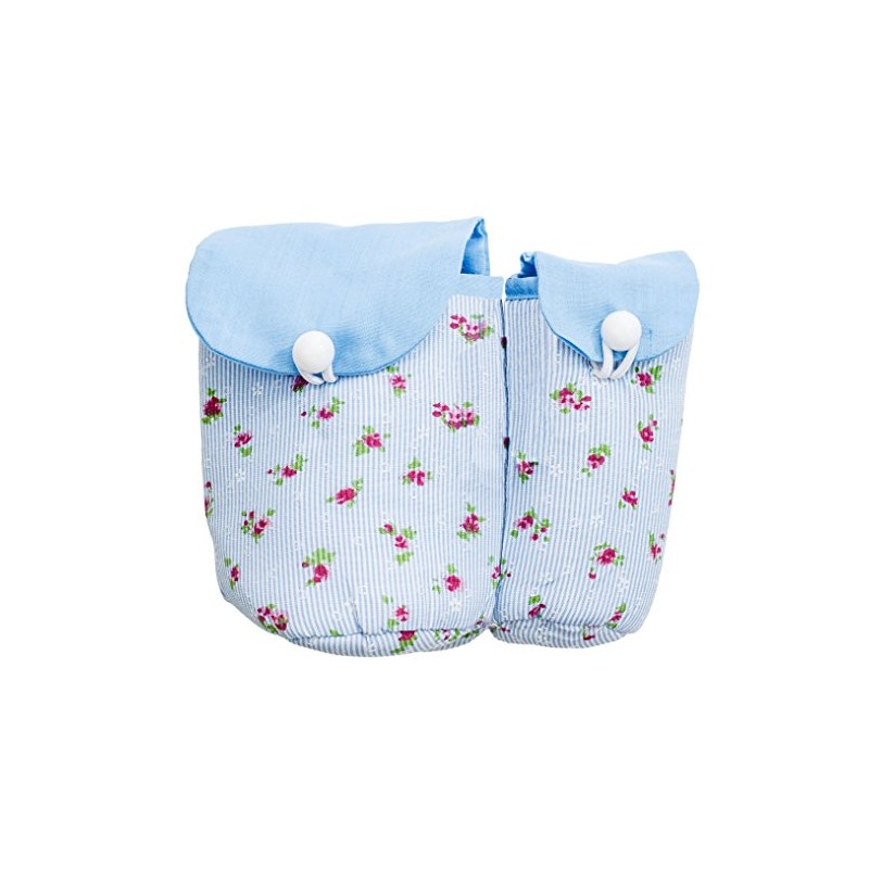 Travel case for cotton swabs and pads 100% cotton by