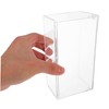 VILLFUL Laundry Room Organizer Clear Storage Box with Lid Desktop