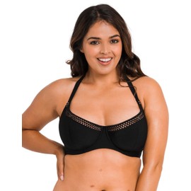 Curvy Kate Women's First Class Balcony Top Bikini, black