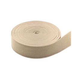 5 Yards Long 20mm x 25mm Wide Colorful Heavy Elastic Cord for Sewing Crafts DIY Cream 20mm