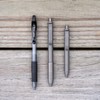 BIG IDEA DESIGN Dual Side Click Pen (Titanium Stonewashed)