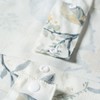 VOGOL Tie UP Curtain Valance, Adjustable Farmhouse Flower and Bird