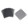 uxcell PC Dust Fan Screen with Screws for Cooling Dustproof Case Cover PVC 50mm 5pcs