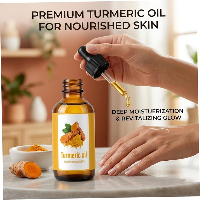 Aceite de cúrcuma para el rostro Aceite esencial de cúrcuma