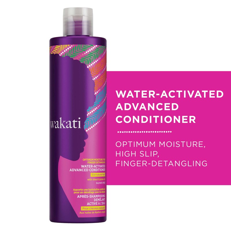 Wakati Water Activated Conditioner Finger Detangling 235ml