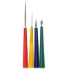 bestjewelrysupply 4Pc Diamond Bead Reamer Set,Includes Cone,Cylinder With Cone Head,Tapered,