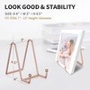 3 Pack Plate Stands for Display, 4.5 Inch Picture Stand