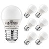 Welitesim AC/DC 12V LED Light Bulb 3W (25W Equivalent) A15